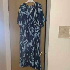 💙STUNNING PLUS SIZE PULLOVER 4X DRESS WITH ALL ELASTIC WAIST💙💙